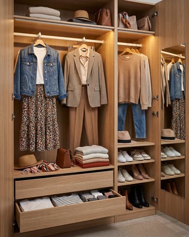 Kombinace outfitů
